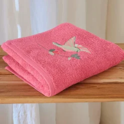 Coeur en fleursLinge de bain