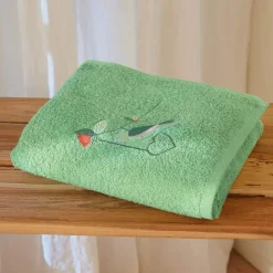 Coeur en fleursLinge de bain