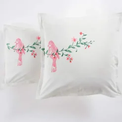 Coeur en fleursLinge de lit
