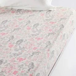 Coeur en fleursLinge de lit