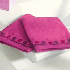 Comme une aquarelle  2 gants de toilette