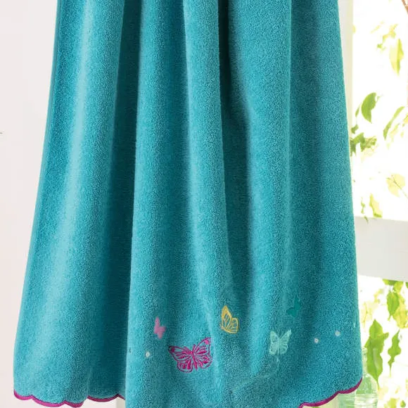 Confettis et papillons Maxi drap de bain