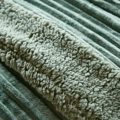 Corduroy sherpa  Jeté