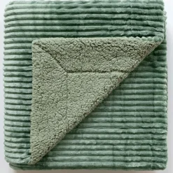 Corduroy sherpa Jeté