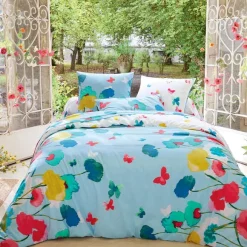 Couché dans les fleurs  Taie de traversin