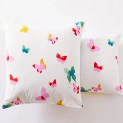 Couché dans les fleurs Taie d'oreiller