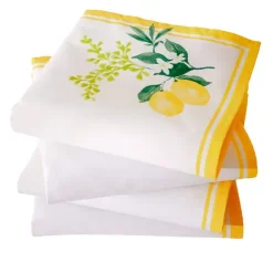 Couleur citron  Serviettes de table