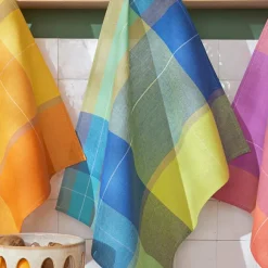 Couleurs antillaises  2 torchons
