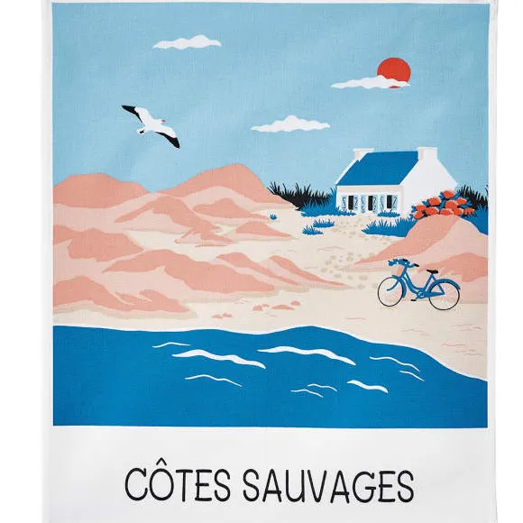 Côtes de Bretagne 3 torchons