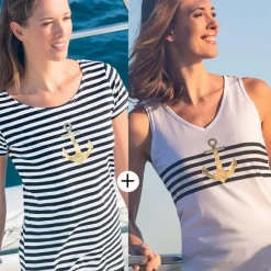 Côté riviera  Lot 2 Tee-Shirts