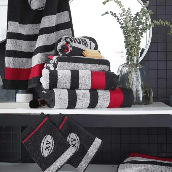 Dans la mêlée 2 gants de toilette