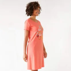 Délices exotiques  Maxi t-shirt corail