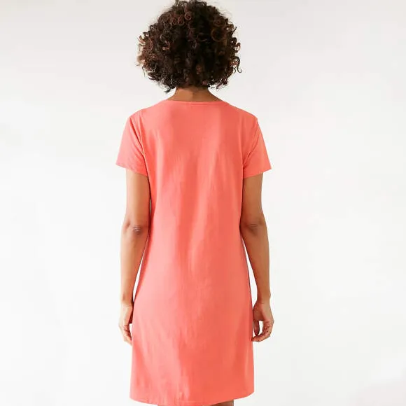 Délices exotiques Maxi t-shirt corail