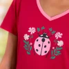 Douce coccinelle  1 Maxi T-shirt + 1 Pyjashort