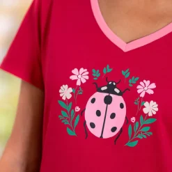 Douce coccinelle  1 Maxi T-shirt + 1 Pyjashort