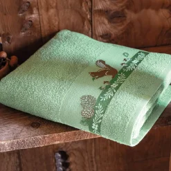 Ecureuil & CieLinge de bain