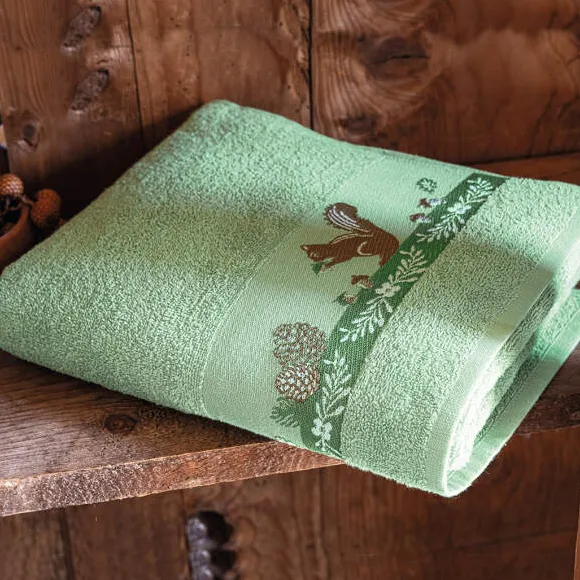Ecureuil & CieLinge de bain