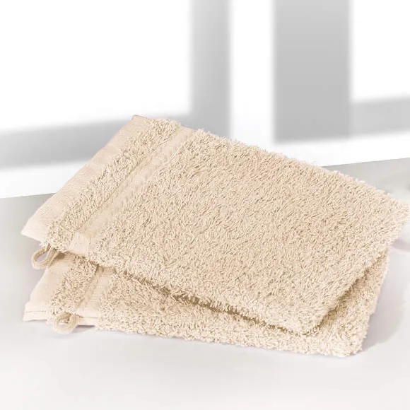 Emotion 2 gants de toilette