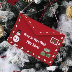 En attendant Noël  Enveloppe pour lettre au Père Noël