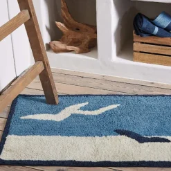 En pleine mer  Tapis de bain