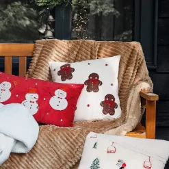 Esprit de Noël  Housse de coussin
