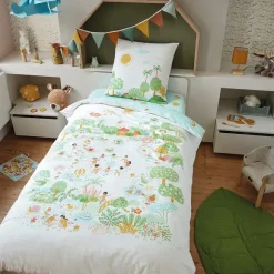 Et si on jouait ensemble  Housse de couette et taie d'oreiller