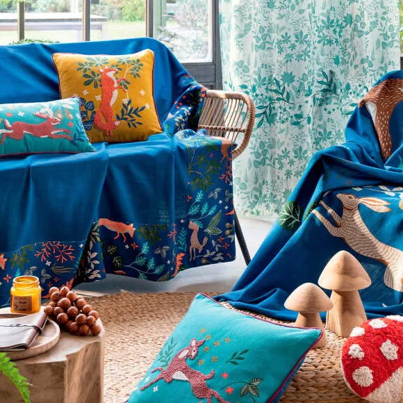 Fables enchantées Housse de coussin
