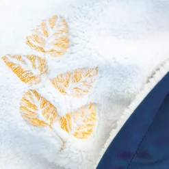 Fables enchantées Plaid feuilles