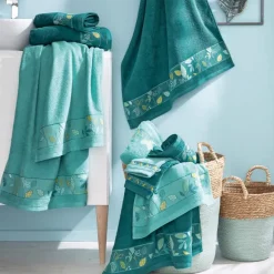 Feuille à feuille  Maxi drap de bain