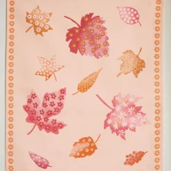 Feuilles qui dansent  6 torchons