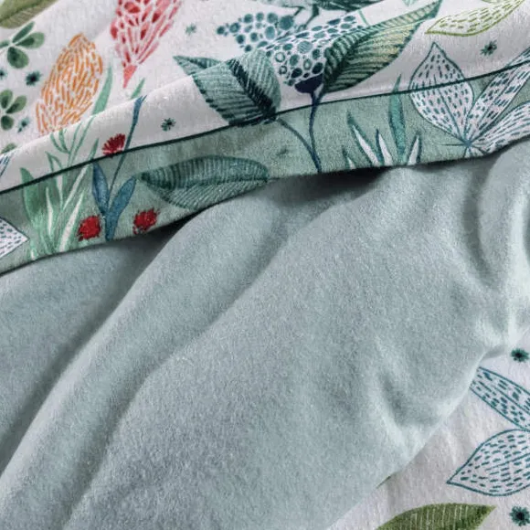 Fleur de porcelaine Drap-housse