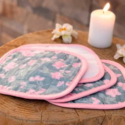 Fleurs de cerisier  4 lingettes démaquillantes