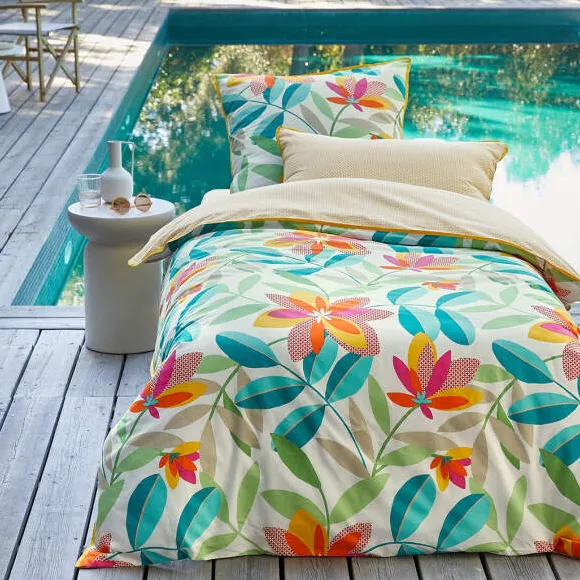 Fleurs de jazzLinge de lit