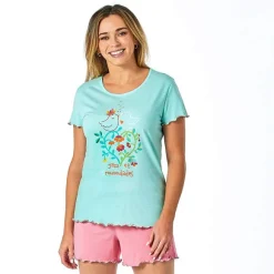 Fleurs de jazz 2 pyjamas