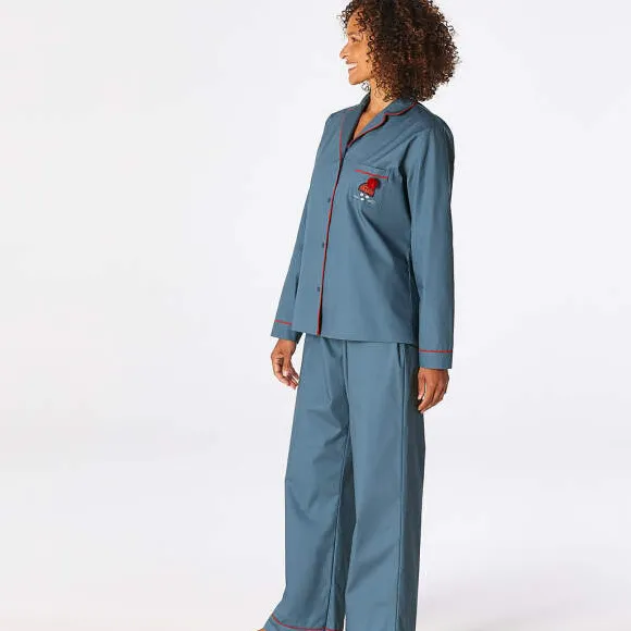 Félin filou Pyjama boutonné