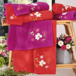 Floralia  Drap de bain