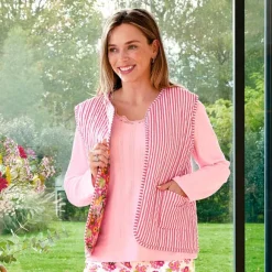 Floralia Gilet matelassé
