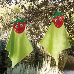 Fruitos rigolos  2 essuie-mains