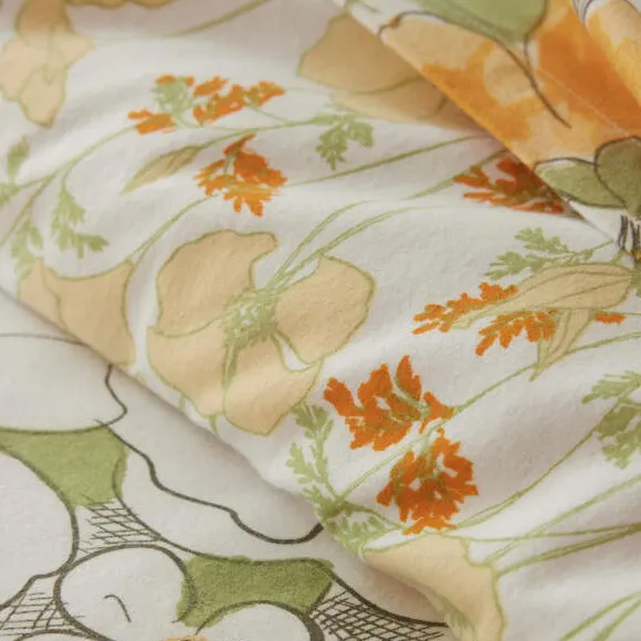 Gentiane et camomille Housse de couette