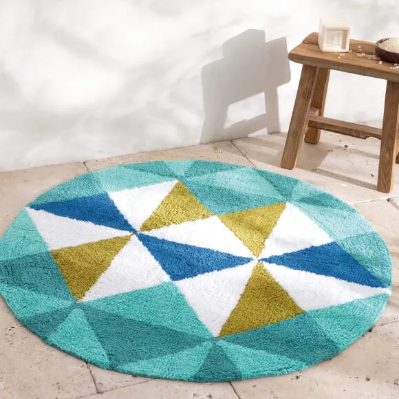 Herbier imaginaire Tapis de bain tufté