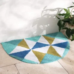 Herbier imaginaire Tapis de bain tufté