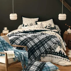 Hiver folk  Housse de couette