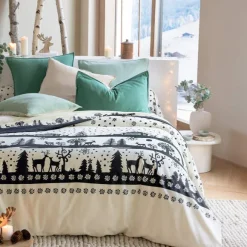 Hiver folkLinge de lit