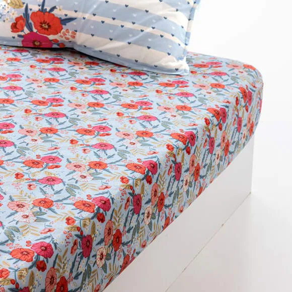 Horizons fleurisLinge de lit