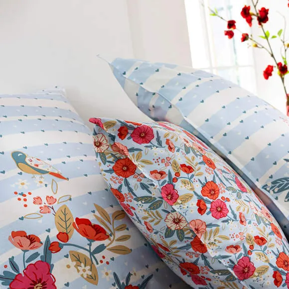 Horizons fleurisLinge de lit