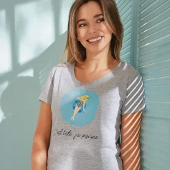 J'ai piscine  Pyjama indigo
