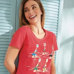 J'ai piscine  Pyjama rouge