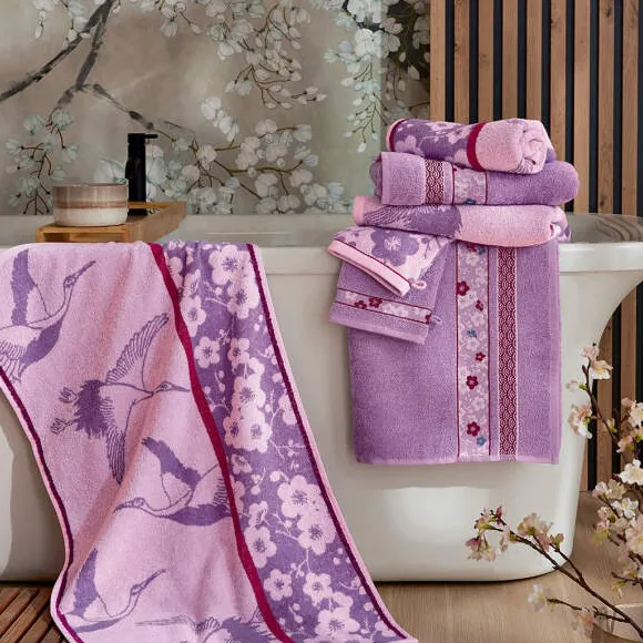 Jardin d'Osaka 2 gants de toilette