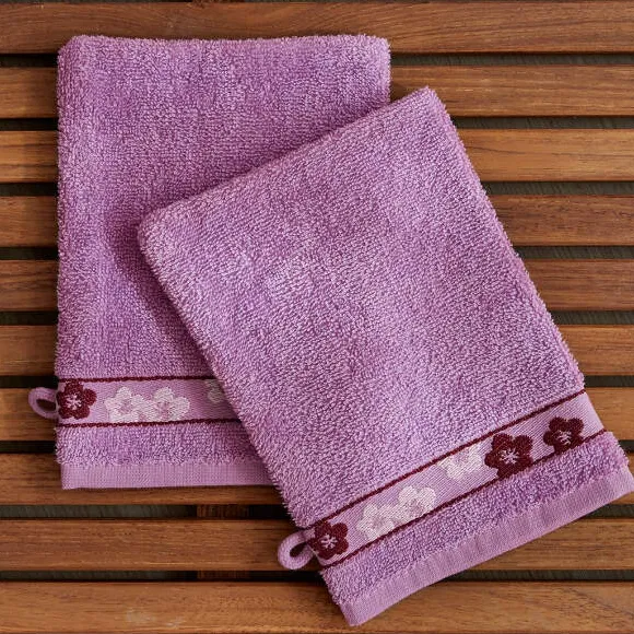 Jardin d'Osaka 2 gants de toilette