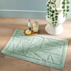 Jeu de lignes  Tapis de bain tufté